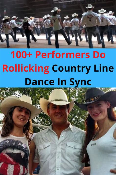 100 Performers Do Rollicking Country Line Dance In Sync Country Line Dancing Line Dancing Dance