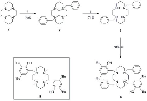 Scheme 1. Synthetic scheme for the synthesis of 4. Brief conditions ...