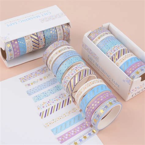 Ruban Adh Sif D Coratif En Forme D Toile Rouleaux Washi Tape