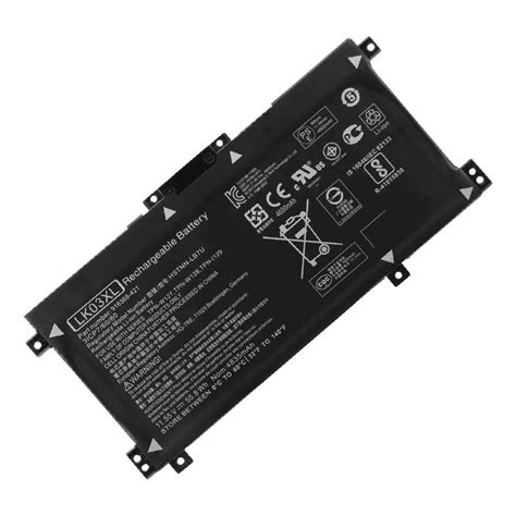 Bateria Genérica Compatible Para Laptop Hp Hstnn Lb8j Lk03xl 525wh 1155v 3 Celdas Promart