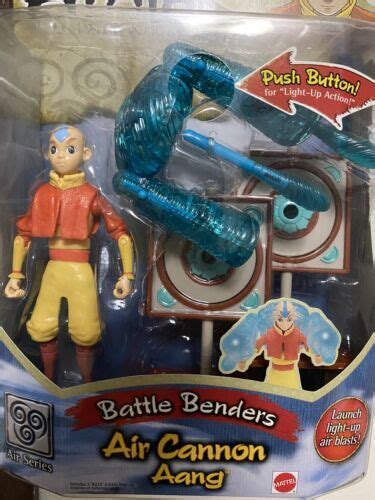 Avatar The Last Airbender Air Cannon Aang Action Figure Nickelodeon Moc