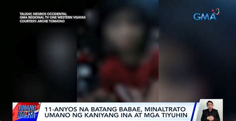 11 Anyos Na Babae Na Di Nakasunod Sa Utos Sinaktan Umano Ng Ina At