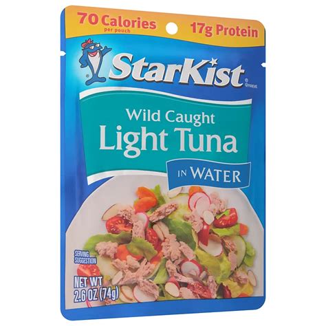 Starkist Chunk Light Tuna In Water Pouch Shop Seafood At H E B