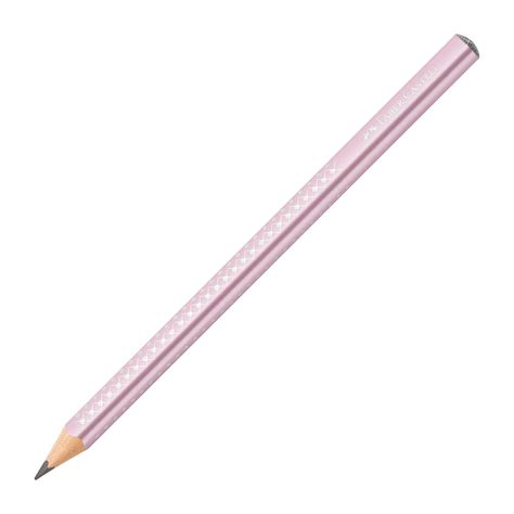 Faber Castell Jumbo Sparkle Bleistift B Rose Metallic St B Roshop