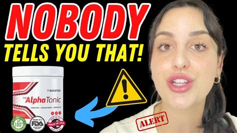 Alpha Tonic Big Warning Alpha Tonic Review Alpha