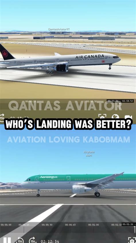 Whos Landing Was Better Aviationlovingkabobman Avaition