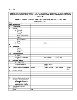 Fillable Online Medicalboard Co Form Xiv Check List For Singularjoint