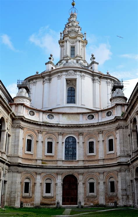 Borromini Sant Ivo Alla Sapienza 1642 60 Rome Roma Italia Roma