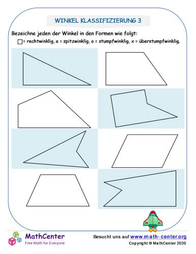 F Nfte Klasse Arbeitsbl Tter Vielecke Math Center