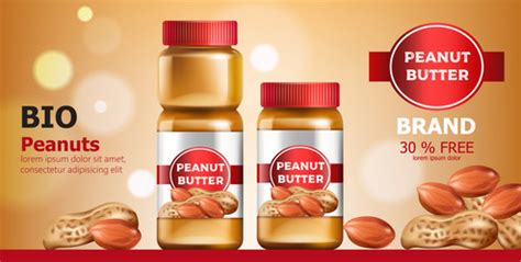 Peanut Butter Label Vector Images Over 580