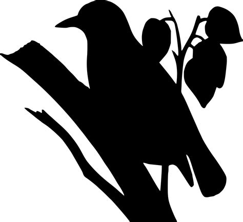 Vector silhouette of bird on white background 23035424 Vector Art at ...