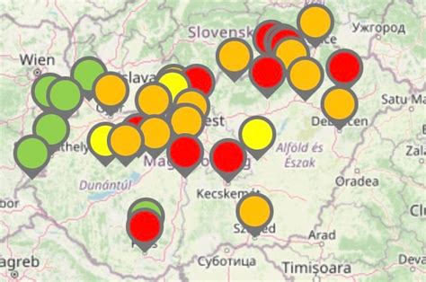 Veszélyes a levegő minősége Pécsett MeteoMecsek