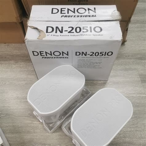 Denon Pro Dn Io Way Passive Speaker Pair Audio Soundbars