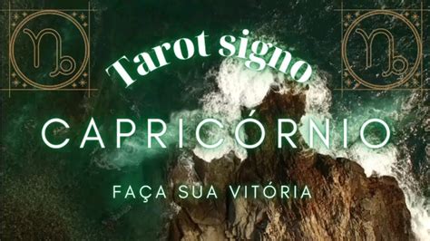 Capric Rnio Fa A Sua Vit Ria Signos Tarot Capricornio Youtube