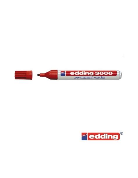 Rotulador Edding Rojo