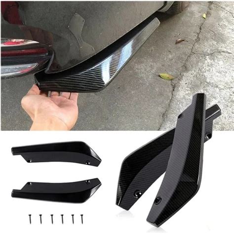 Car Rear Bumper Lip Diffuser Splitter Spoiler Scratch Protector For