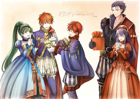 Lyn Roy Lilina Eliwood And Hector Fire Emblem And 3 More Drawn By