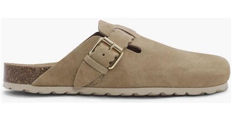 Daniel Iclog Beige Suede Clogs In Natural Lyst Canada