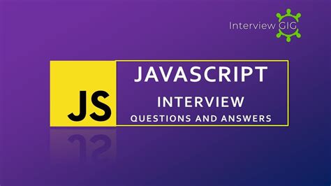 Javascript Interview Questions And Answers Most Asked Javascript Questions Youtube