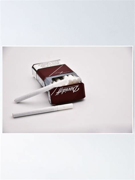 Davidoff Cigarette Poster For Sale By Aleksandar Mandic Redbubble