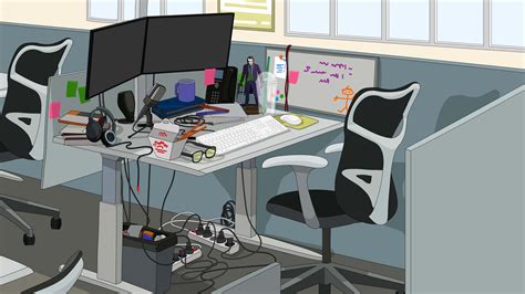 Vector drawing of backgrounds in Animate. | Domestika