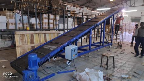 Jk Engineering Truck Loading Unloading Conveyor At Rs In Ahmedabad