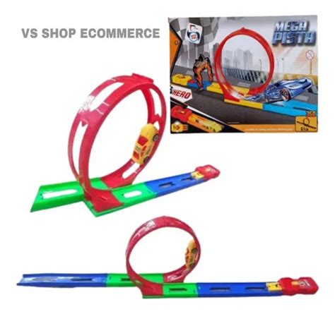 Pista Carrinho Looping Giro Carro Corrida Tipo Hotwheel Mercadolivre