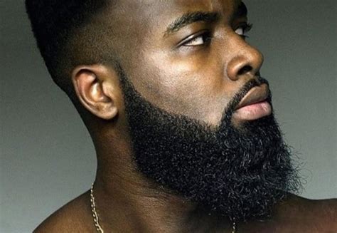 Black Beard Styles For Men