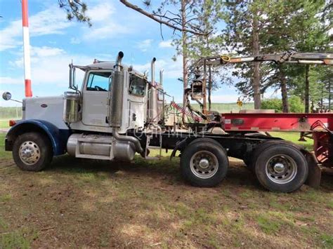 Peterbilt 379 Day Cab Log Truck | Minnesota | Forestry Equipment Sales