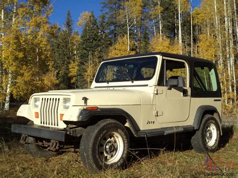 1987 Adult Owned Jeep YJ Wrangler Survivor All Original Low Miles