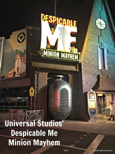 Despicable Me Minion Mayhem | Universal Studios Florida