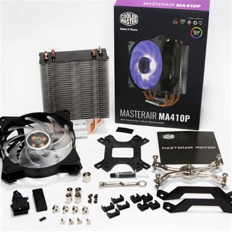 CPU COOLER MASTERAIR MA410P RGB COOLER MASTER