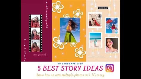 5 Creative Instagram Story Ideas Using The IG App Only Add Multiple