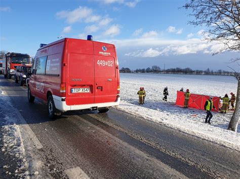 Go Oszyce Tragiczny Wypadek Nie Yje Kobieta Wydarzenia W Interia Pl