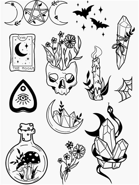 Pin By Kristen Donoho On Flash Spooky Tattoos Flash Tattoo