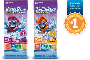 Nutritional Drink for Picky Eaters – PediaSure SideKicks Clear