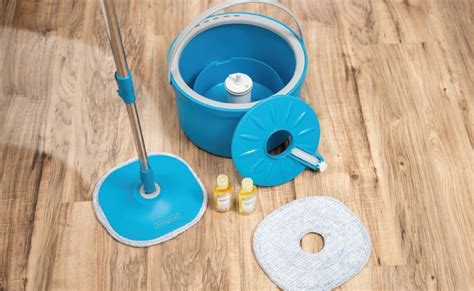 Livington Clean Water Spin Mop Frischwasser Wischsystem Mediashop