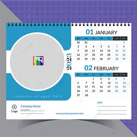 Creative Desk Calendar 2023 Design Template Template Download on Pngtree