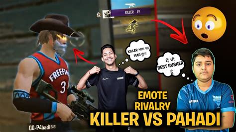 Og Pahadi Vs Tsg Killer Emote Rivalry Killer Vs Pahadi Vs