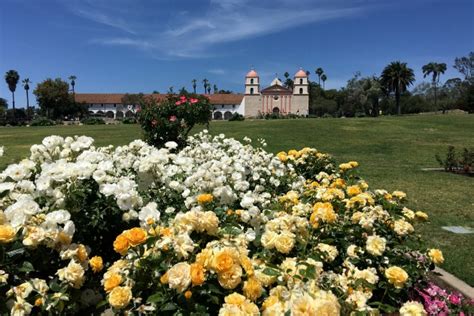 Santa Barbara Mission Rose Garden Photo Of The Day Noozhawk