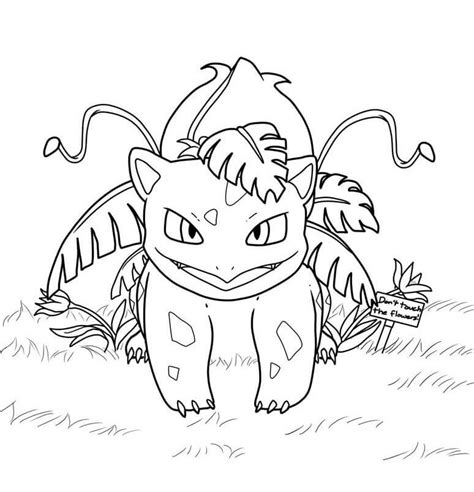 Ivysaur Coloring Pages - Free Printable Coloring Pages for Kids