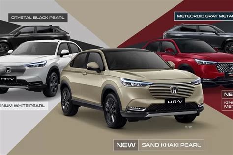 Sudah Dapat Dipesan All New Honda Hr V Seri Warna Monochrome Sand