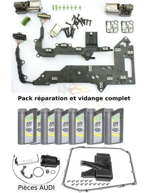 Pack réparation mécatronique avec kit vidange Audi 0B5 S tronic DL501