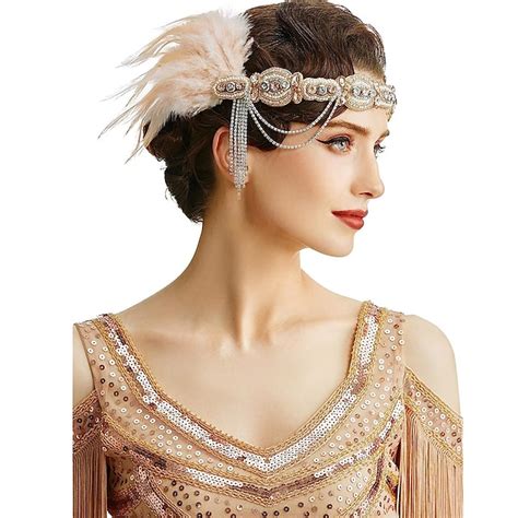 Bandeau Clapet Des Ann Es Rugissant S Gatsby Casque Bandeau