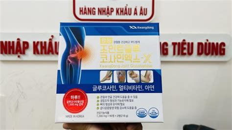 Viên Uống Bổ Khớp Kwangdong Hàn Quốc Hộp 180 Viên Joint Glucosamine