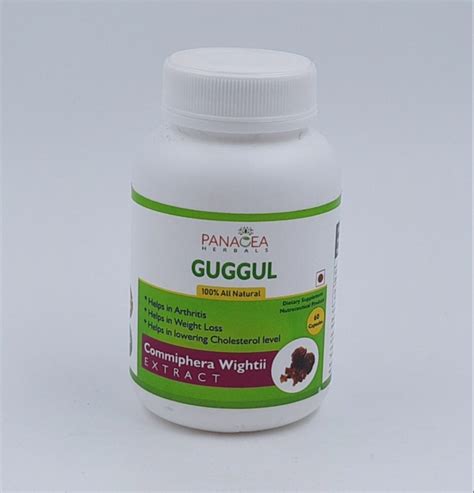 Panacea Herbals Guggul Capsules At Rs Bottle In Vasai Id