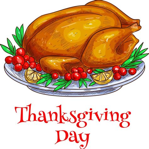 Thanksgiving Dinner Vector at Vectorified.com | Collection of ...