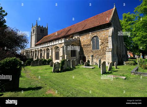 Summer St Thomas A Becket Church Ramsey Village Cambridgeshire