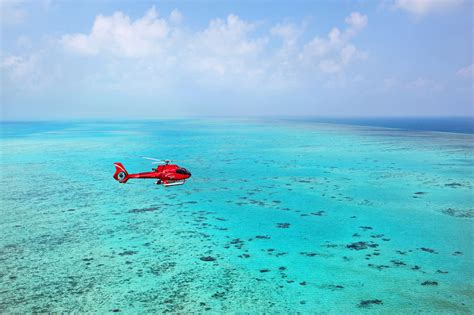 Great Barrier Reef Helicopter Flight Minutes Port Douglas