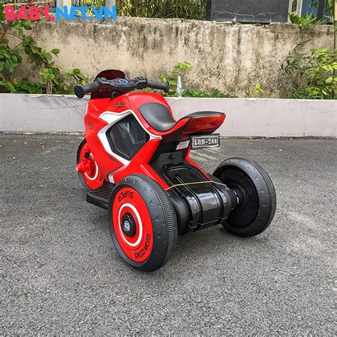 Xe Moto điện 3 Bánh Cho Bé 288s Babyplaza Tân Bình